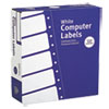 Continuous Form Computer Labels, 3 1/2" x 15/16", 15000/BX