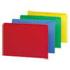 Colored File Jackets w/Reinforced 2-Ply Tab, Letter, Assorted, 100/Box
