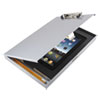 Storage Clipboard with iPad 2nd Gen/3rd Gen Compartment, 1/2" Capacity, Silver