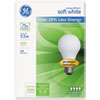 Energy-Efficient Soft White 53 Watt A19, 1050 lm, Soft White, 4/PK
