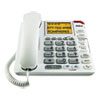RCA(R) 11241WTGA One-Line Amplified Big Button Corded Phone