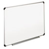 Universal(R) Modern Melamine Dry Erase Board with Aluminum Frame