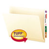 Smead(R) TUFF(R) Laminated End Tab Folders with Shelf-Master(R) Reinforced Tab