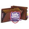 Smead(R) End Tab Pressboard Classification Folders With SafeSHIELD(R) Coated Fasteners