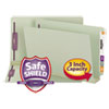 Smead(R) End Tab Expansion Pressboard File Folders With SafeSHIELD(R) Coated Fasteners