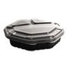 Dart(R) OctaView(R) Hinged-Lid Hot Food Containers