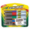 Dry Erase Marker, Chisel Tip, Assorted Colors, 8/Set