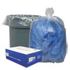 Clear Low-Density Can Liners, 56gal, .9 Mil, 43 x 47, Clear, 100/Carton