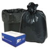 2-Ply Low-Density Can Liners, 16 gal, .6 mil, 24 x 33, Black, 500/Carton