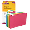 Hanging File Folders, 1/5 Tab, 11 Point Stock, Legal, Assorted Colors, 25/Box