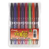 FriXion Ball Erasable Gel Ink Stick Pen, Assorted Ink, .7mm, 8/Pack Pouch
