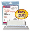 Smead(R) Poly Index Tabs & Inserts For Hanging File Folders