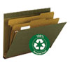Smead(R) 100% Recycled Hanging Classification Folders