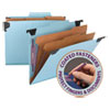 Smead(R) Hanging Pressboard Classification Folders with SafeSHIELD(R) Coated Fasteners