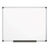 Value Lacquered Steel Magnetic Dry Erase Board, 48 x 72, White, Aluminum Frame