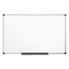 Value Lacquered Steel Magnetic Dry Erase Board, 48 x 96, White, Aluminum Frame
