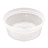 DELItainer Microwavable Combo, Clear, 8 oz, 1.13 x 2.8 x 1.33, 240/Carton
