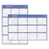AT-A-GLANCE(R) Vertical/Horizontal Erasable Quarterly/Monthly Wall Planner