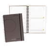 Plan. Write. Remember. Planning Notebook Two Days Per Page, 6 x 9, Gray