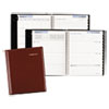 Executive Weekly/Monthly Planner, 6 7/8 x 8 3/4, Burgundy, 2020