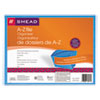 Smead(R) Open Top A-Z Expanding File With Antimicrobial Product Protection