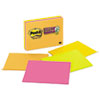 Notes Super Sticky, Meeting Notes in Rio de Janeiro Colors, 8 x 6, 45-Sheet, 4/Pack
