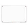 iQTotal Erase Board, 36 x 23, White, Clear Frame