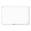 iQTotal Erase Board, 23 x 16, White, Clear Frame