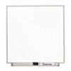 Matrix Magnetic Boards, Painted Steel, 23 x 23, White, Aluminum Frame