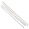Wrapped Jumbo Straws, 7 3/4", Plastic, Translucent, 500/Pack