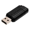 PinStripe USB 2.0 Drive, 64GB, Black