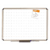 Prestige Total Erase Whiteboard, 72 x 48, White Surface, Euro Titanium Frame