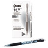 Icy Mechanical Pencil, .5mm, Translucent Smoke, Dozen