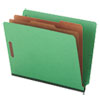 Universal(R) Deluxe Six-Section Colored Pressboard End Tab Classification Folders