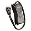 Tripp Lite Protect It!(TM) Three-Outlet, 2.1 Amp Two USB Travel-Size Surge Suppressor