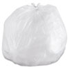 Commercial Can Liners, 55-60gal, 43 x 48, 16 Microns, Natural, 200/Carton