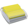 Pop-Up Notes Wrap Dispenser, 3 x 3, White/Clear