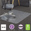 Polycarbonate All Day Use Chair Mat for All Carpet Types, 45" x 53", Clear