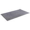Workers-Delight Slate Standard Anti-Fatigue Mat, 36 x 144, Dark Gray