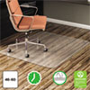 EconoMat Anytime Use Chair Mat for Hard Floor, 46 x 60, Clear