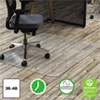 deflecto(R) Clear Polycarbonate All Day Use Chair Mat