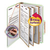Smead(R) Pressboard Classification Folders with SafeSHIELD(R) Coated Fasteners