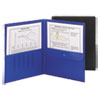 Smead(R) Poly Two-Pocket Folders with Security Pocket