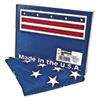 All-Weather Outdoor U.S. Flag, Heavyweight Nylon, 3 ft x 5 ft