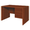 HON(R) 10700 Series(TM) Single Pedestal Desk with Three-Quarter Height Right Pedestal