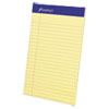 Mead Jr. Legal Ruled Pad, 5 x 8, Canary, 50 Sheets/Pad, 4 Pads/Pack