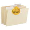 Smead(R) FlexiFolder(TM) Heavyweight Folders with Movable Tabs
