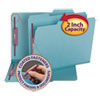 Smead(R) Colored Pressboard Fastener Folders with SafeSHIELD(R) Coated Fasteners