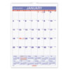 AT-A-GLANCE(R) Monthly Wall Calendar with Ruled Daily Blocks