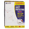 Standard Weight Polypropylene Sheet Protector, Non-Glare, 2", 11 x 8 1/2, 100/BX
